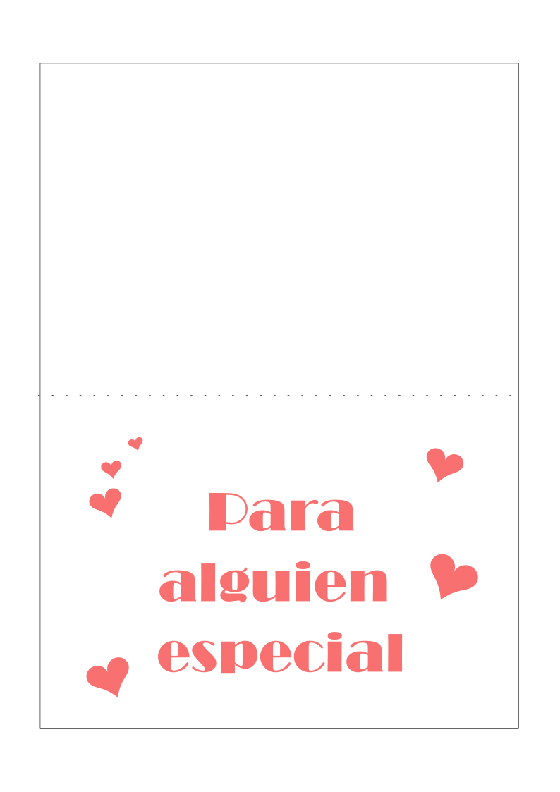 Tarjeta desplegable