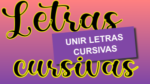 Cómo unir letras cursivas en Inkscape