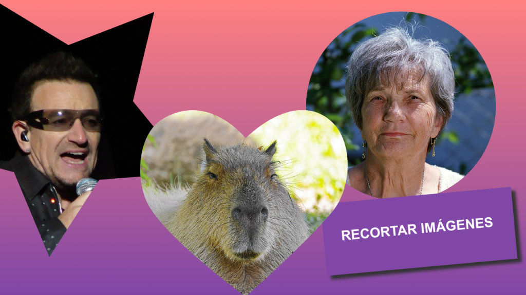 67 Recortar fotos - Recortar imágenes - recortar con formas