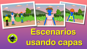 Crear escenas con personajes y paisajes en Inkscape